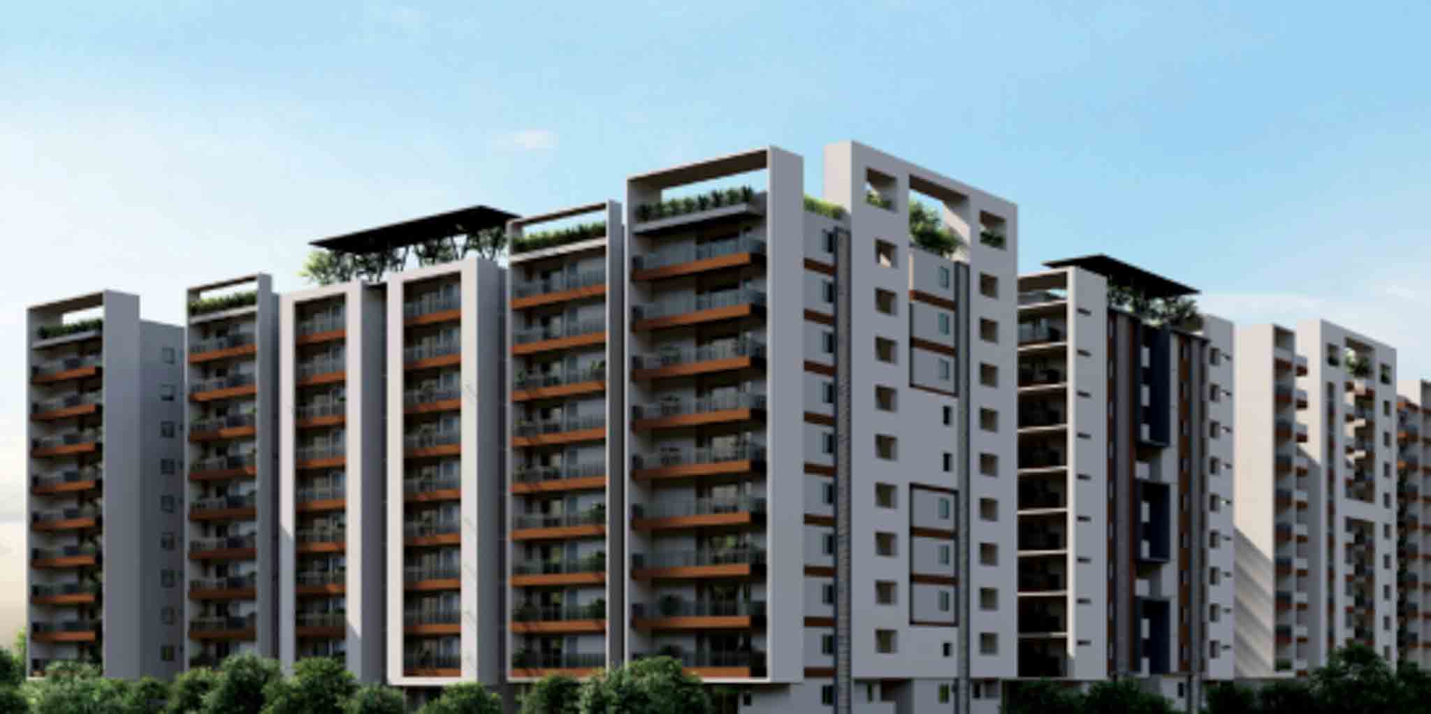 Risinia The Edge-Residential-2BHK , 3BHK-Kukatpally-Hyderabad-Under Construction